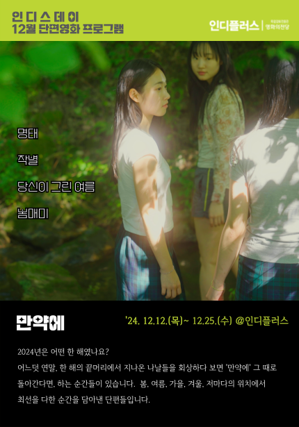 12월 인디스데이: 만약에