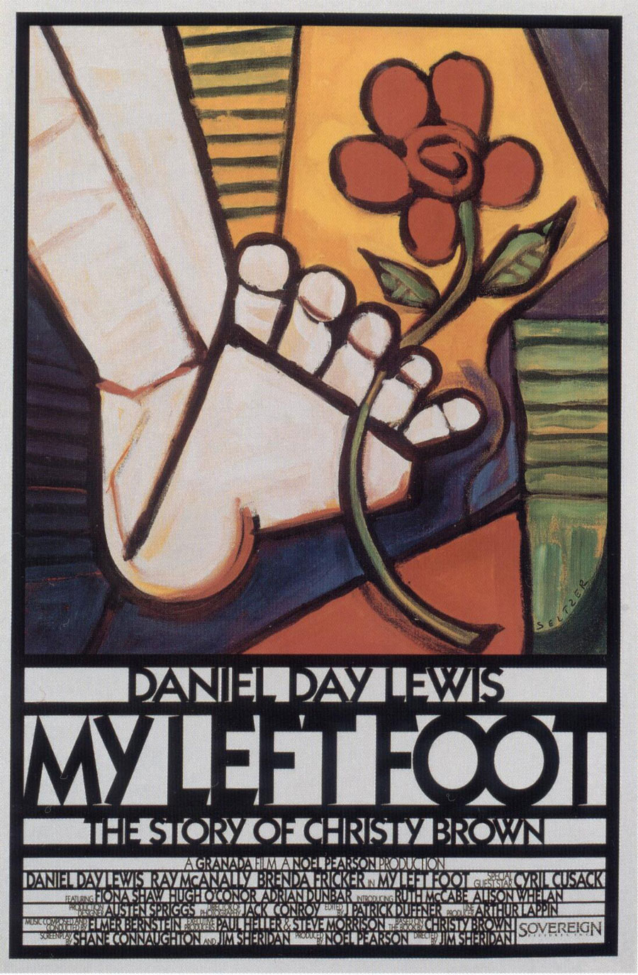 DANIEL DAY LEWIS [MY LEFT FOOT] THE STORY OF CHRISTY BROWN