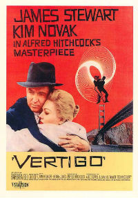 JAMES STEWART KIM NOVAK IN ALFRED HITCHCOCK'S MASTERPIECE|VERTIGO