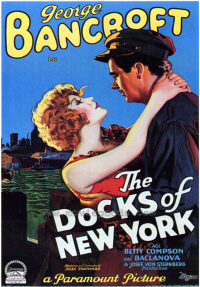 george BANCROFT [The Docks of NEW YORK] a Paramount Picture