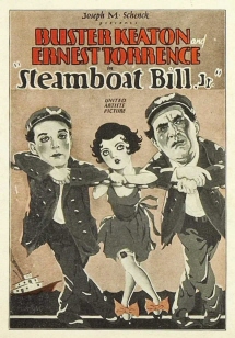 Joseph M.Schench BUSTER KEATON ERNEST TORRENCE [Steamboat Bill.Jr] UNITED ARTISTS PICTURE