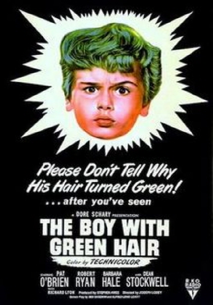 월드시네마 13 <녹색 머리의 소년> 포스터 이미지