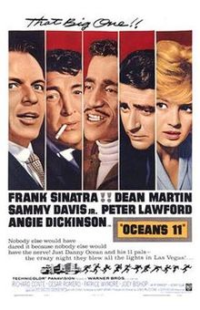 Taht Big One!! FRANK SINATRA!! DEAN MARTIN SAMMY DAVIS JR. PETER LAWFORD ANGIE DICKINSON. OCEANS 11