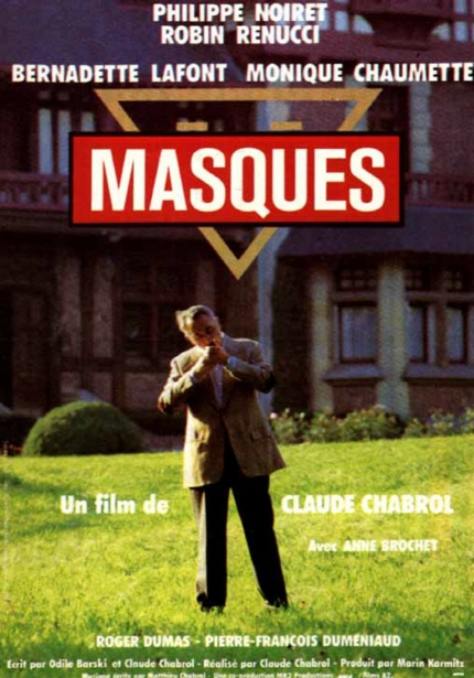 PHILIPPE NOIRET ROBIN RENUCCI | BERNADETTE LAFONT MONIQUE CHAUMETTE | MASQUES Un film de CLAUDE CHABROL