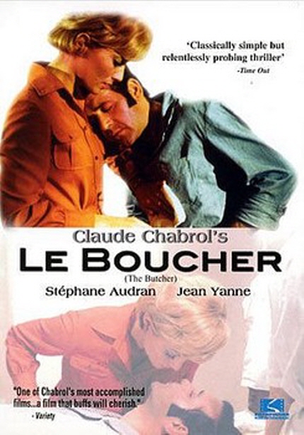 Classically simple but relentlessly probing thriller -Time Ost | Claude chabrol's LE BOUCHER(The Butcher) Stphane Aduran Jean Yanne | One of Chabrol's most accomplistbed films a film that beffs will cberish