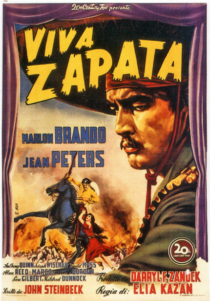 VIVA ZAPATA | MARLON BRANDO, JEAN PETERS | DARRYLF ZANUCK ELIA KAZAN