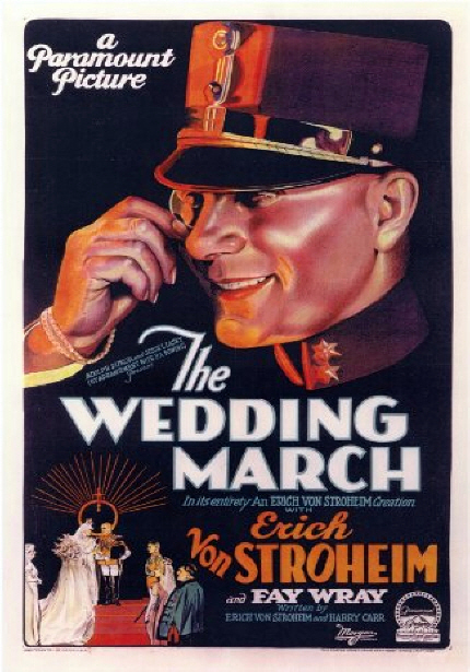 a paramount Picture The WEDDING MARCH|Von STROHEIM and FAY WRAY