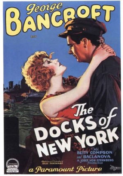 george BANCROFT [The Docks of NEW YORK] a Paramount Picture