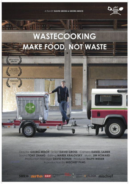 A film by David Gross & Georg Misch │ wastecooking make food, not waste │ Director Georg Misch│ Script David Gross │Camera Daniel Samer│sound Tony Zhang│Editing Marek Kralovsky│Music Jim Howard│Production Manager David Bohun│Producer Ralph wieser│A production by Mischief films