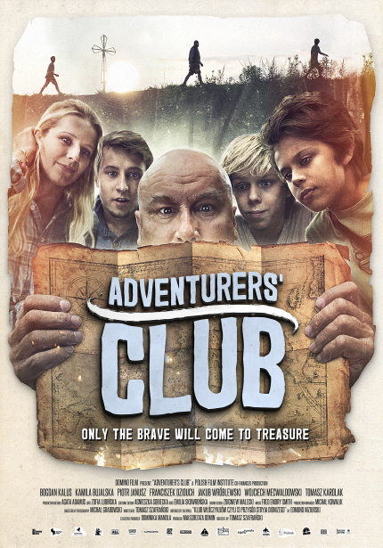 ADVENTURERs'CLUB ONLY THE BRAVE WILL COME TO TREASURE