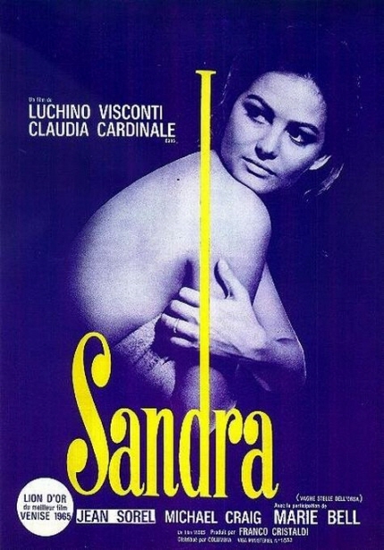 LUCHINO VISCONTI CLAUDIA CARDINALE Sandra | LION D'OR de meillirar film VENISE 1965 | JEAN SROEL MICHAEL CRAIG MARIE BELL FRANCO CRISTALDI