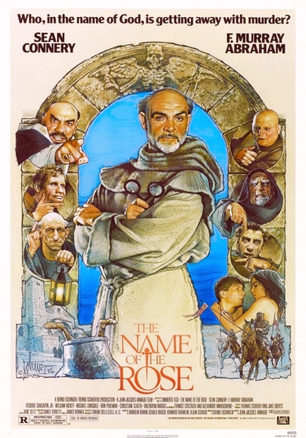 Who, in the name of God. is getting away with murder?/SEAN CONNERY, F.MURRAY ABRAHAM/THE NAME OF THE ROSE