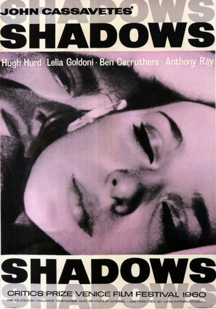 John cassavetes Shadows Hugh Hurd Lelia Goldoni Ben Carruthers Anthony Ray Critics prize venice film festival 1960