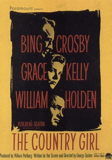 THE COUNTRY GIRL BING CROSBY GRACE KELLY WILLIAM HOLDEN