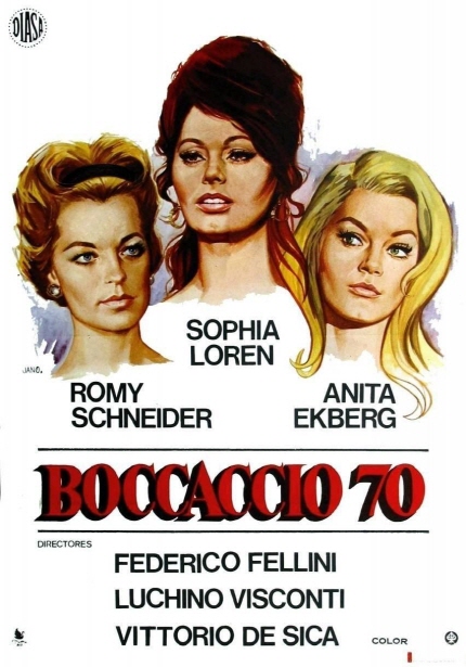 이탈리아 영화 주간 <보카치오 '70> 포스터
