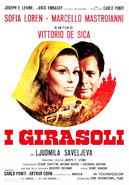이탈리아 영화 주간 <해바라기> 포스터