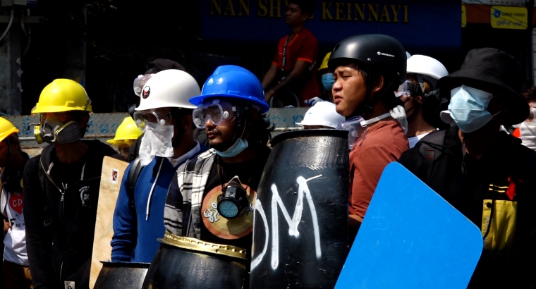 (2022 BIKY)미얀마의 봄-파둑 혁명(인디+) 스틸 컷